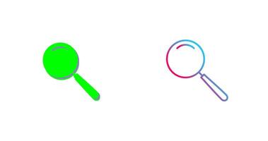Unique Magnifier Icon Design vector