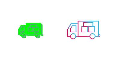 Logistics Car Icon Design vector