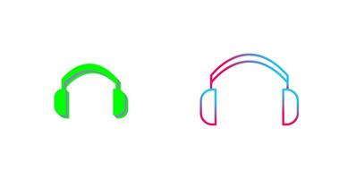 Headphones Icon Design vector