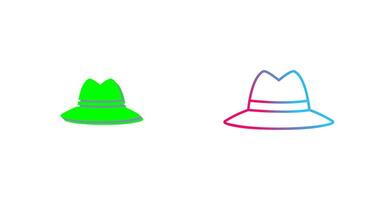 diseño de icono de sombrero vector