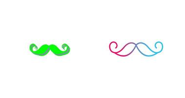 Moustache Icon Design vector