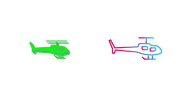 Helicopter Icon Design vector