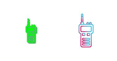 Walki Talkie Icon Design vector