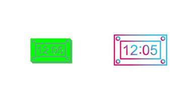 Unique Timer Icon Design vector