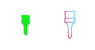 Unique Brush Icon Design vector