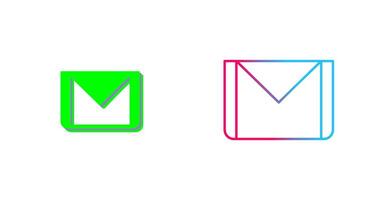 Unique Email Icon Design vector