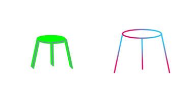 Unique Stool Icon Design vector