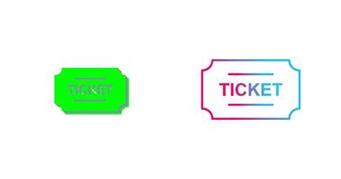 Tickets Icon Design vector