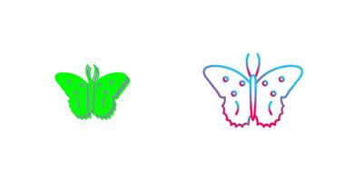 diseño de icono de mariposa vector