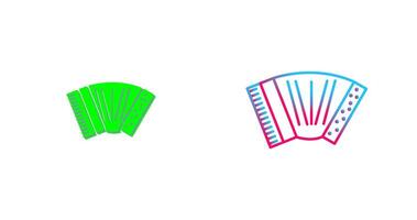 Accordion Icon Design vector