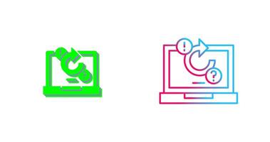 diseño de iconos de resolución de problemas vector