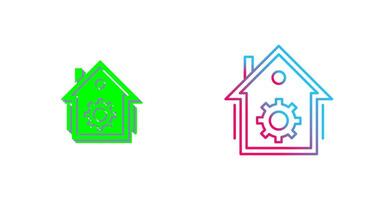 Home Automation Icon Design vector