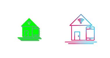 Home Automation Icon Design vector