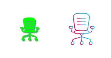 Office Chair Icon Design vector