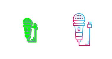 Microphone Icon Design vector