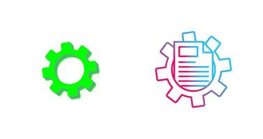 Cogwheel Icon Design vector