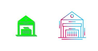 Warehouse Icon Design vector