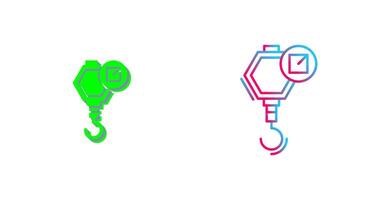Hook Icon Design vector