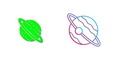 Planet Icon Design vector