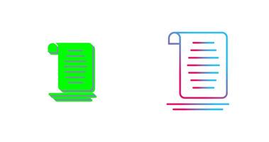 Document Icon Design vector