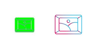 Frame Icon Design vector