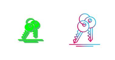Key Icon Design vector