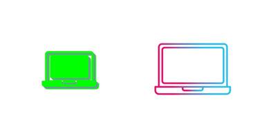 Laptop Icon Design vector