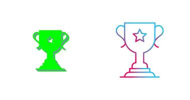 Trophy Icon Design vector