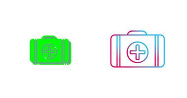 First Aid Kit Icon Design vector