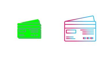 Credit Card Icon Design vector