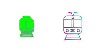 Tram Icon Design vector