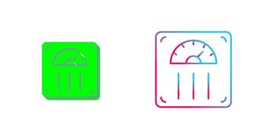 Weight Scale Icon Design vector