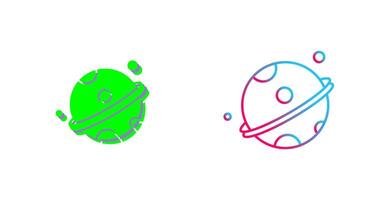Planet Icon Design vector