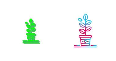 Planting Icon Design vector