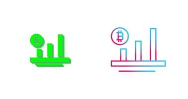 Chart Icon Design vector