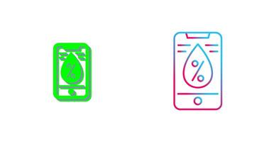 Water Icon Design vector