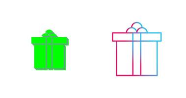 Gift Box Icon Design vector