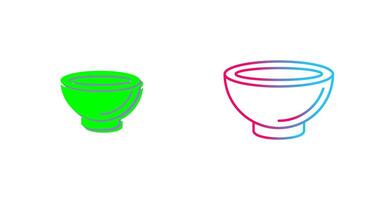 Bowl Icon Design vector