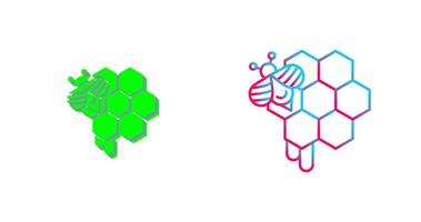 Honeycomb Icon Design vector