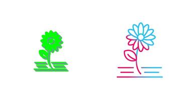Flowers Icon Design vector