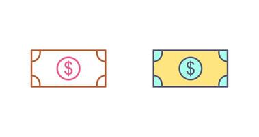 dólar cuenta icono diseño vector