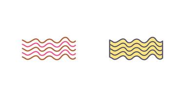 Magnetic Waves Icon Design vector