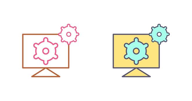 Development Tools Icon Design vector