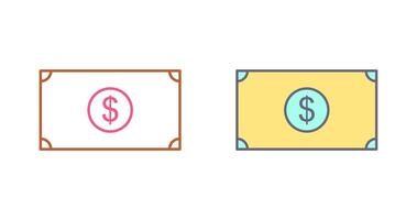 único dólar icono diseño vector