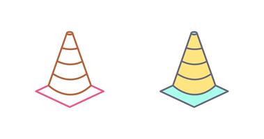 Unique Cone Icon Design vector