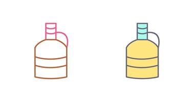 Unique Moon Shine Icon Design vector