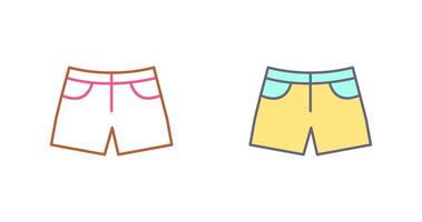 Shorts Icon Design vector