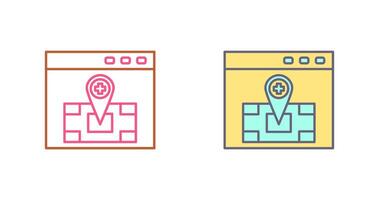 Location Icon Design vector