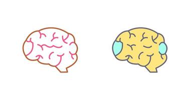 Brain Icon Design vector