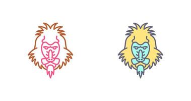 Mandrill Icon Design vector